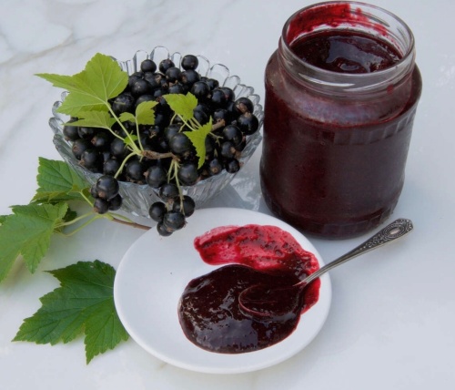 Варенье из черной смородины 0,7л